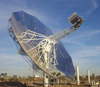 We fabricated the boom structure for Largest Solar collector to date