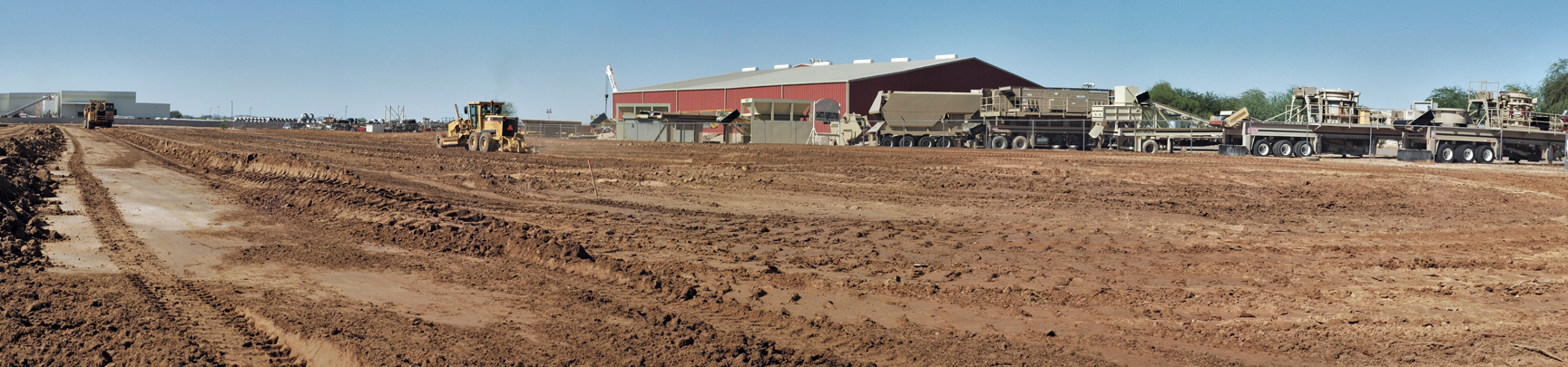 Breaking ground on Dakota's new production facility.